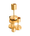 The Table Collection - Brass Candle Holder