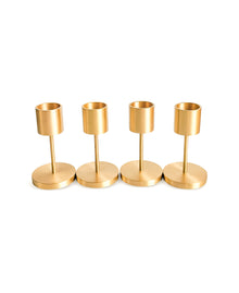  The Table Collection - Brass Candle Holder